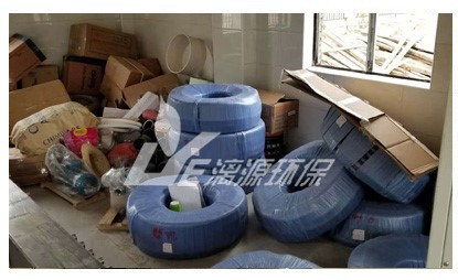 汕尾食品廢水處理工程工藝設備發貨進場